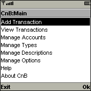 Main Menu